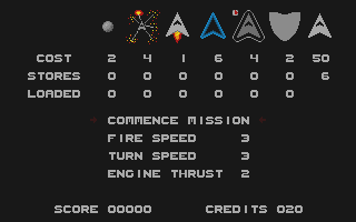 Grav II atari screenshot